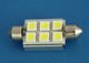 10X36 CAN BUS 6SMD 5050 WHITE
