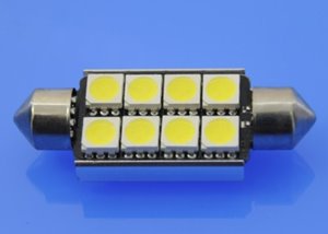 10X42 CAN BUS SMD 5050 WHITE 6 SMD 5050