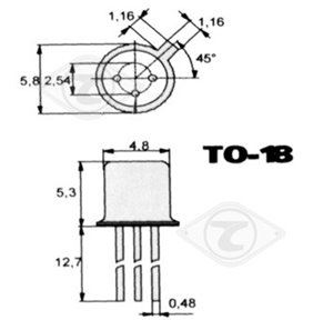BC 527.Tranzystor NF-Tr/E 60V 1A 0,625W >100MHz